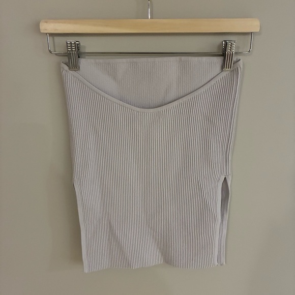 Aritzia Babaton Sculpt Knit Savvy Tube Top NWT - Picture 4 of 5